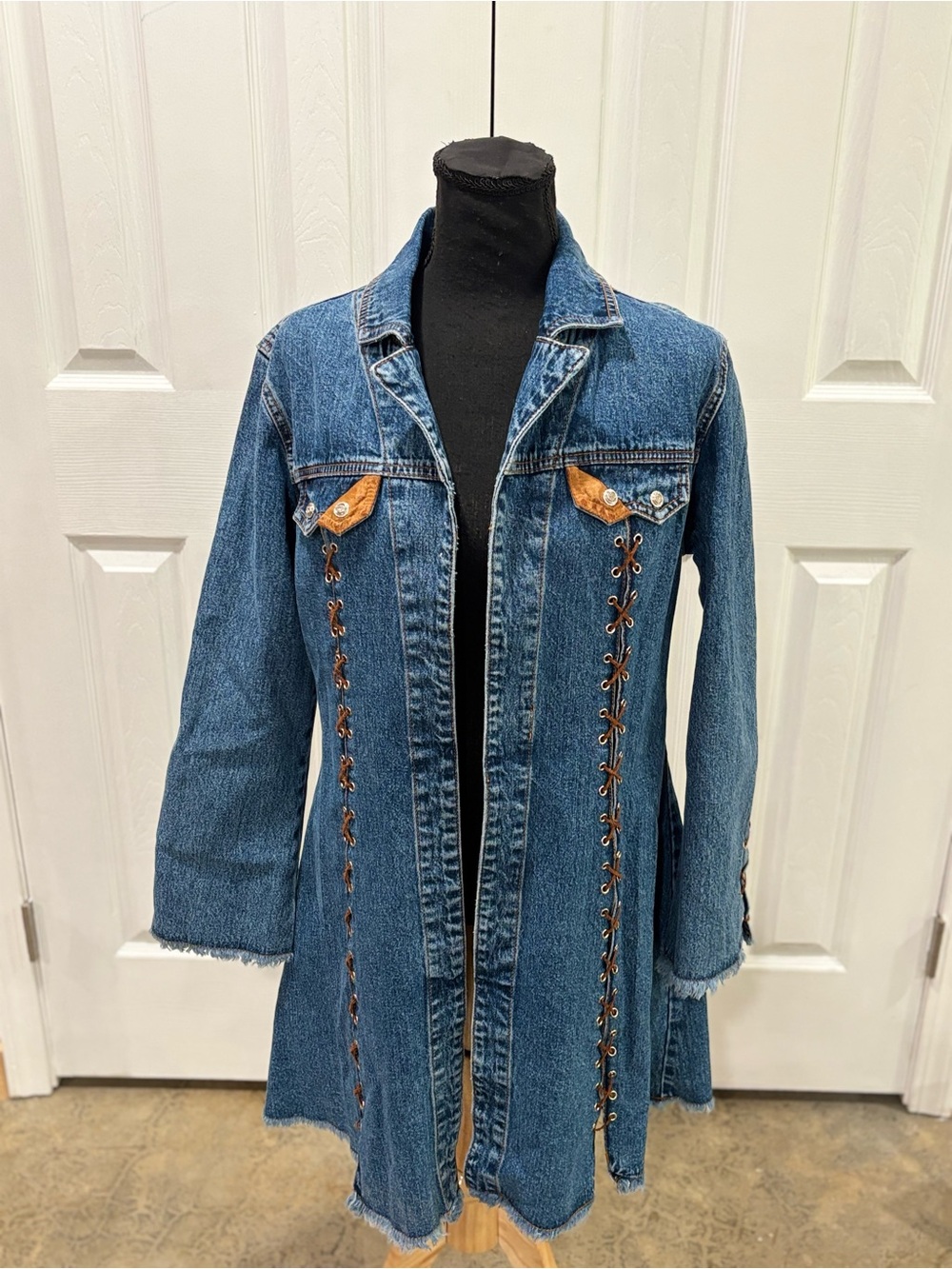 ETHYL VINTAGE DUSTER JACKET size M